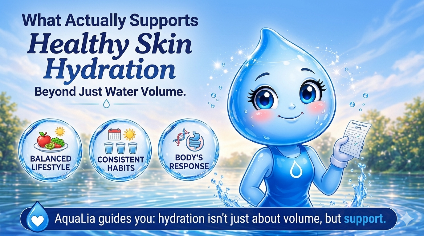 What Actually Supports Healthy Skin Hydration