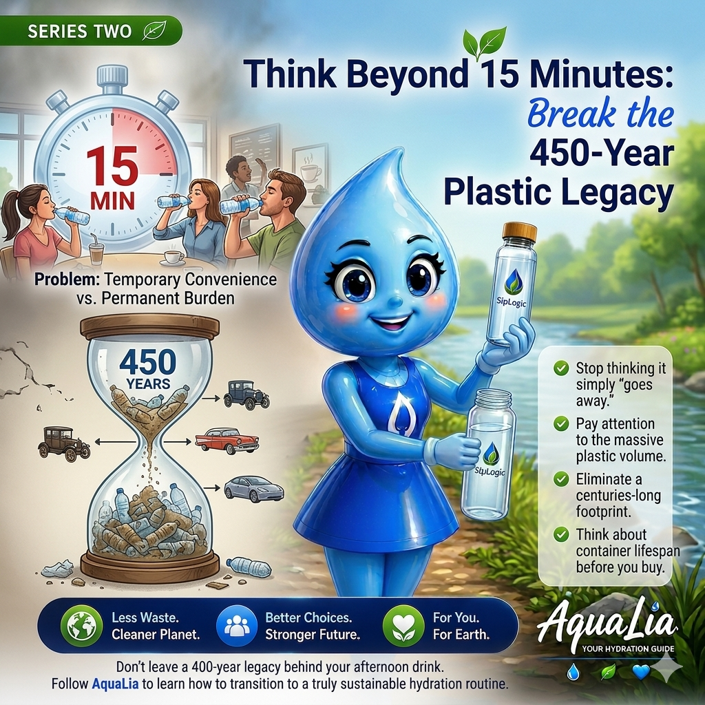 The 450-Year Lifespan of Plastic Bottles