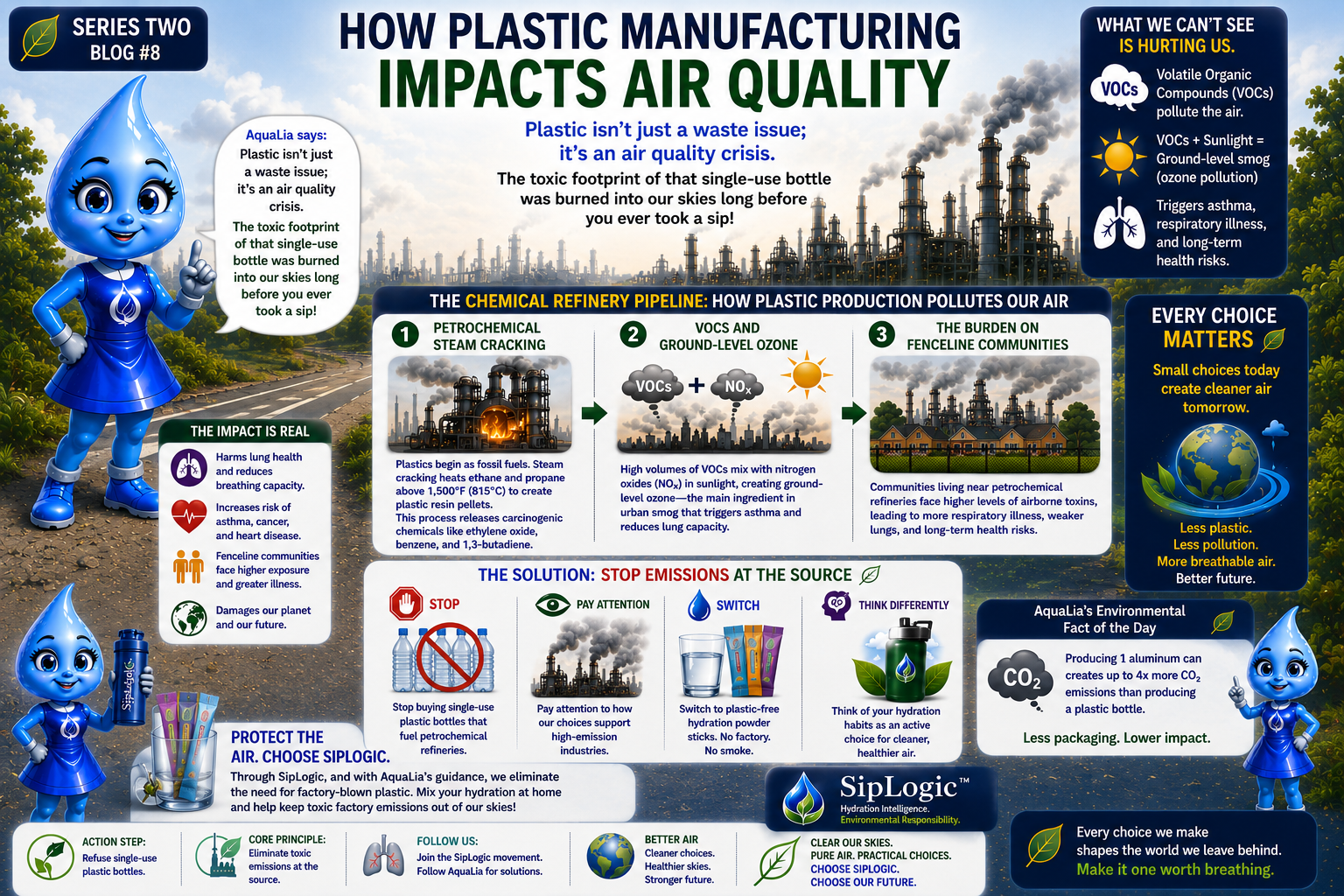 How Plastic Manufacturing Impacts Air Quality How Plastic Manufacturing Impacts Air Quality