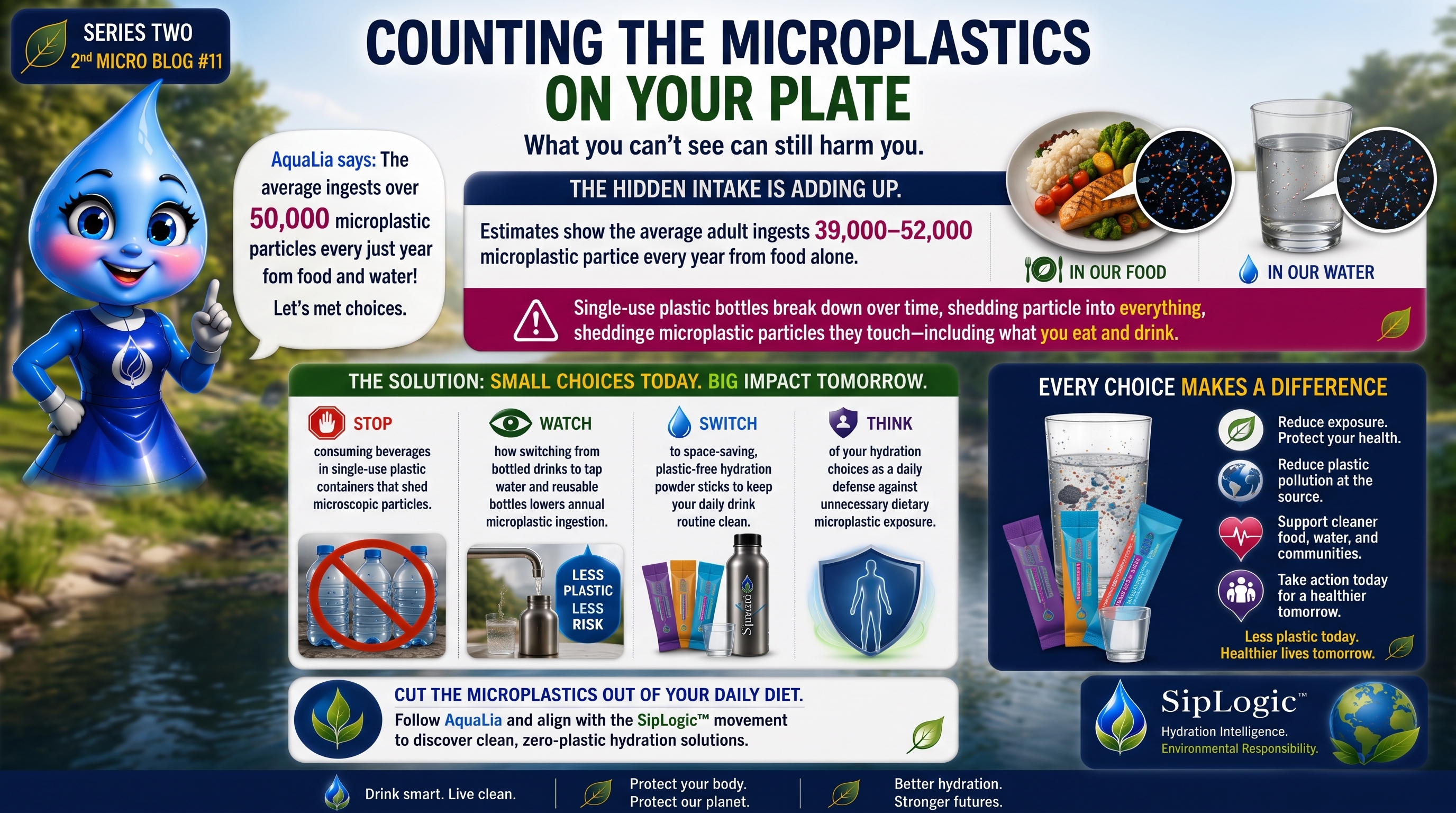 Counting the Microplastics on Your Plate Counting the Microplastics on Your Plate
