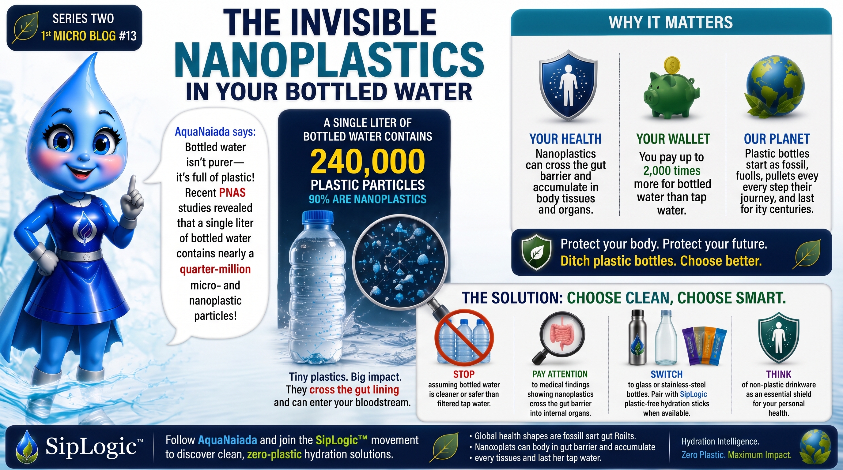 The Invisible Nanoplastics in Your Bottled Water The Invisible Nanoplastics in Your Bottled Water