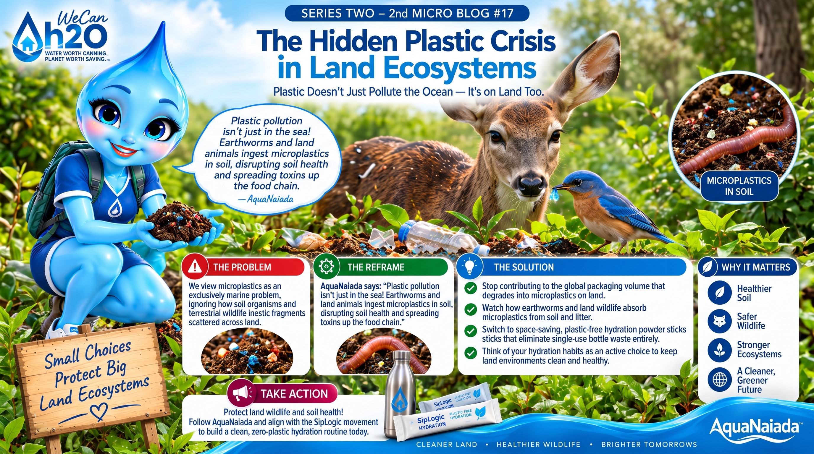 The Hidden Plastic Crisis in Land Ecosystems